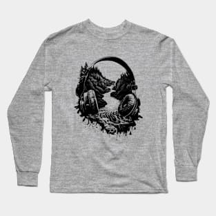 Music Nature Art Long Sleeve T-Shirt